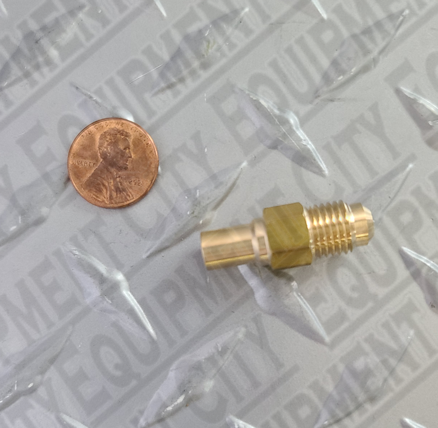 Mastercool 69888-23-02 Brass Fitting 1/4 FLM x Tube